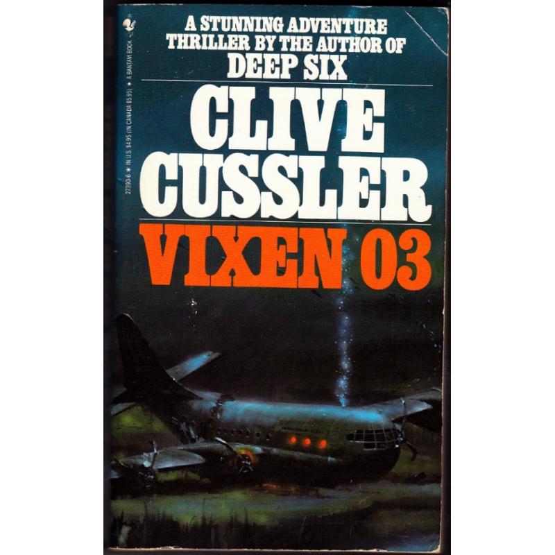 Vixen 03 (Dirk Pitt) by Clive Cussler 1984, Paperback Book - Good