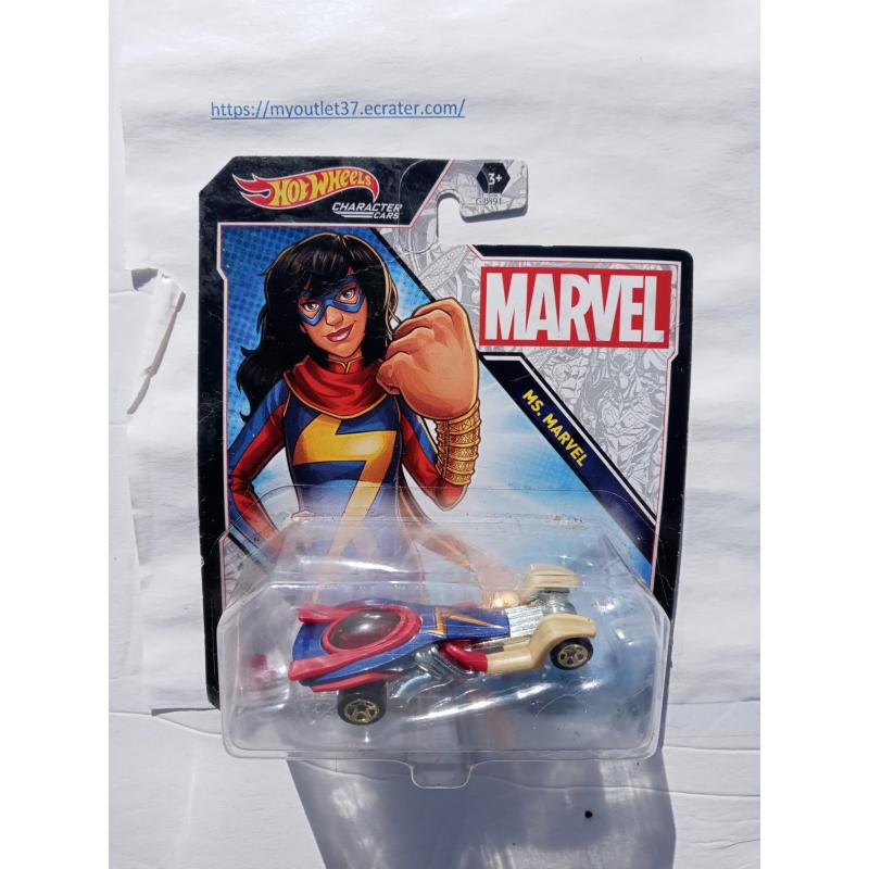 Ms. Marvel - Character Car - Hot Wheels 2021 - Brand New