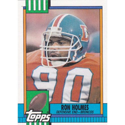 Ron Holmes #31 - Broncos 1990 Topps Football Trading Card