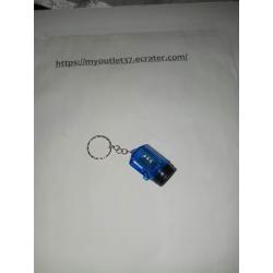 Blue Flashlight - Fun Size Mini Key Chain - Brand New