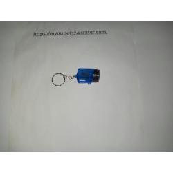 Blue Flashlight - Fun Size Mini Key Chain - Brand New