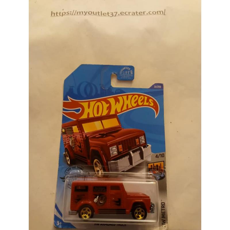 Armored Truck - Red - Hot Wheels 2020 - Brand New