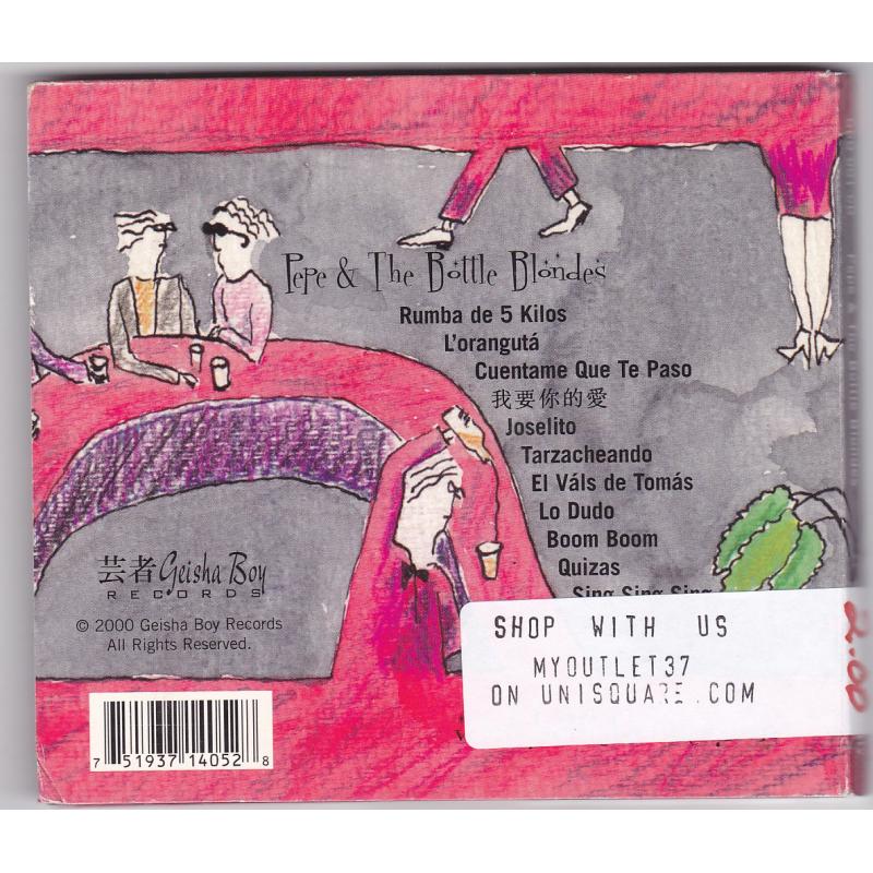 Late Night Betty by Pepe & the Bottle Blondes CD 2000 - Very Good