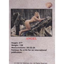 Angel #27 - Jersey Girls 1996 Adult Sexy Trading card