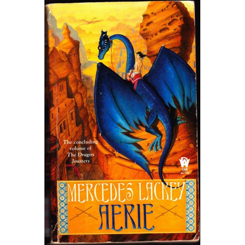 Aerie (Dragon Jousters #4) by Mercedes Lackey Paperback Book - Very Good