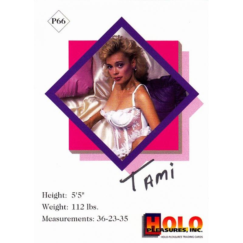 Tami #P66 California Dreaming 1991 Adult Sexy Trading Card