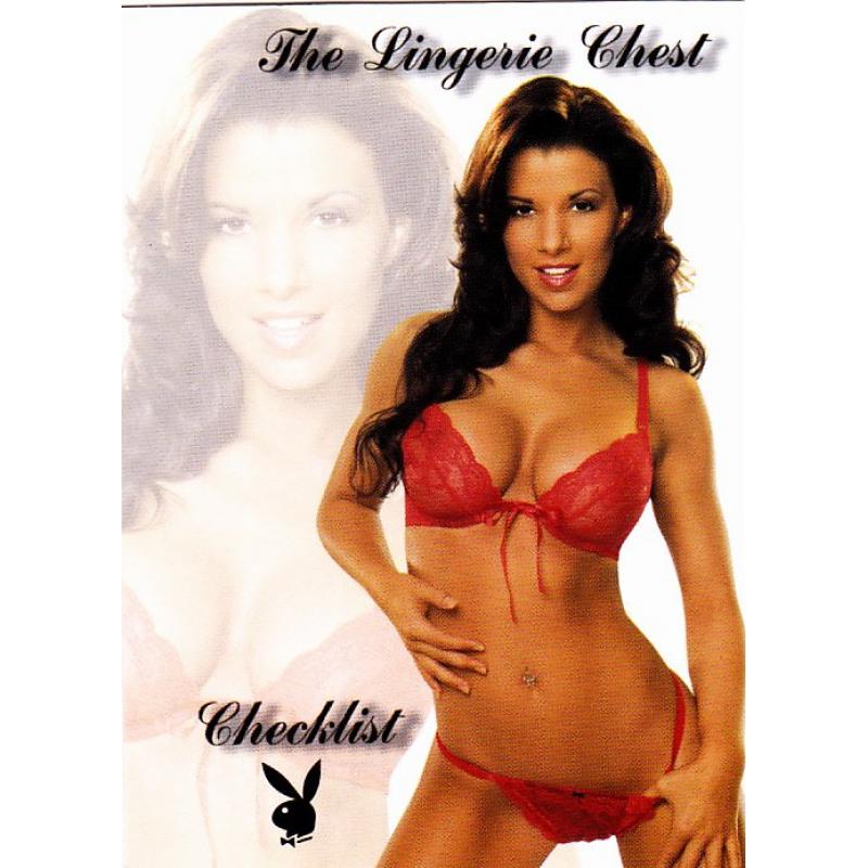 Lingerie Checklist #100 Playboy 2009 Adult Sexy Trading Card