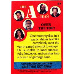 Over the Top #37 - A-Team 1983 Trading Card
