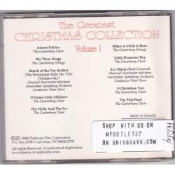 Greatest Christmas Collection Vol #1 by Various Artist CD 1993 - Very Good