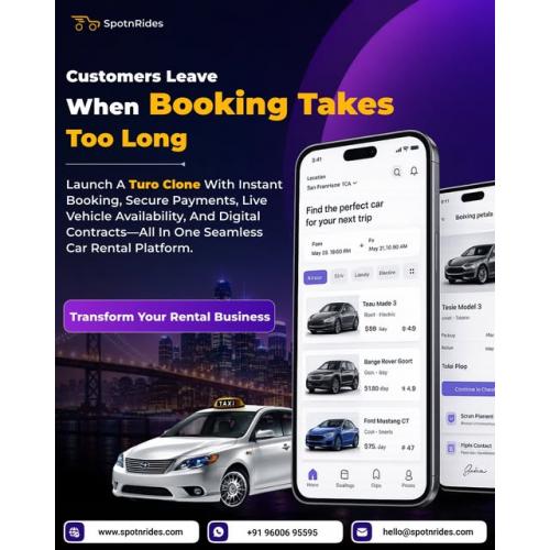 Custom Turo Clone App for Peer-to-Peer Car Rental