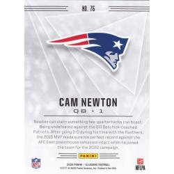 Cam Newton #76 - Patriots 2020 Panini Illusions Football Trading Card
