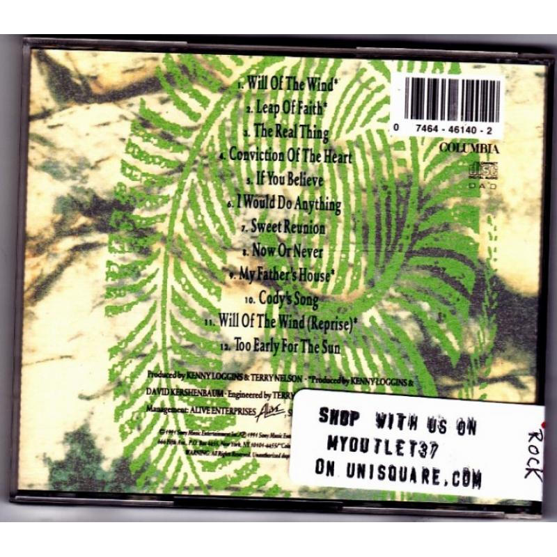 Leap of Faith by Kenny Loggins CD 1991 - Very Good