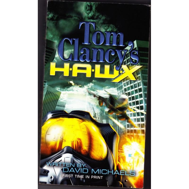 Tom Clancy's HAWX by David Michaels 2009 Paperback Book - Good