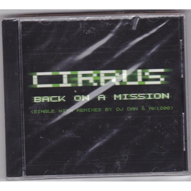 Back on a Mission [Single] by Cirrus CD 1998 - Brand New - Factory Sealed