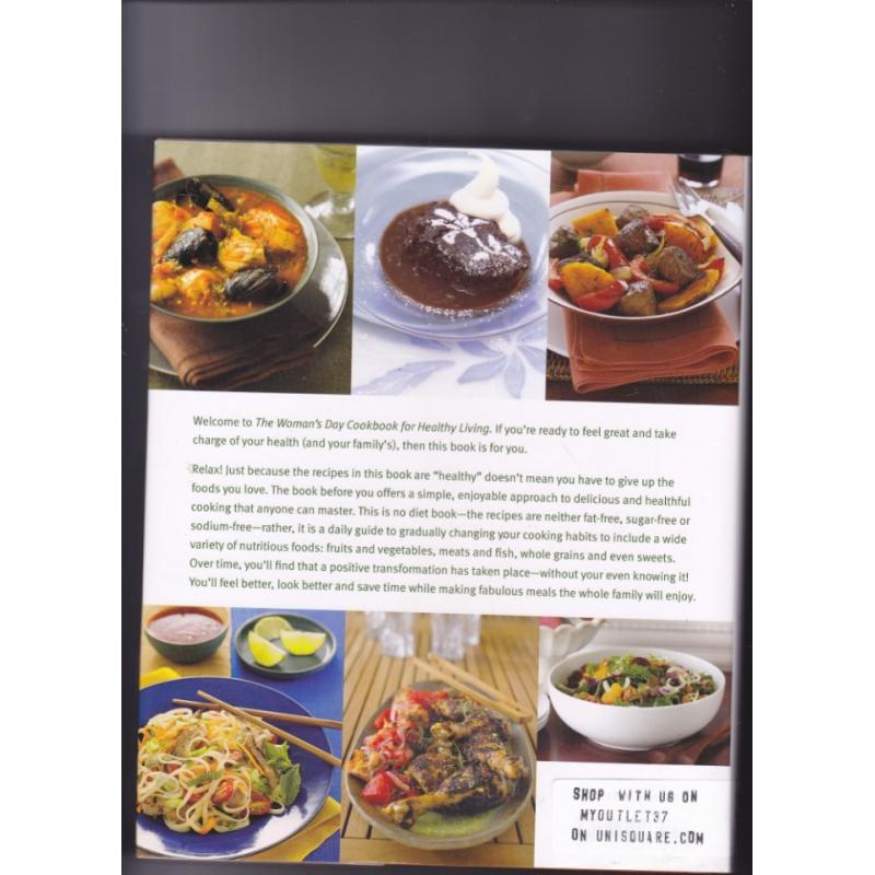 Woman's Day Cookbook for Healthy Living by Elizabeth Alston 2008 Book