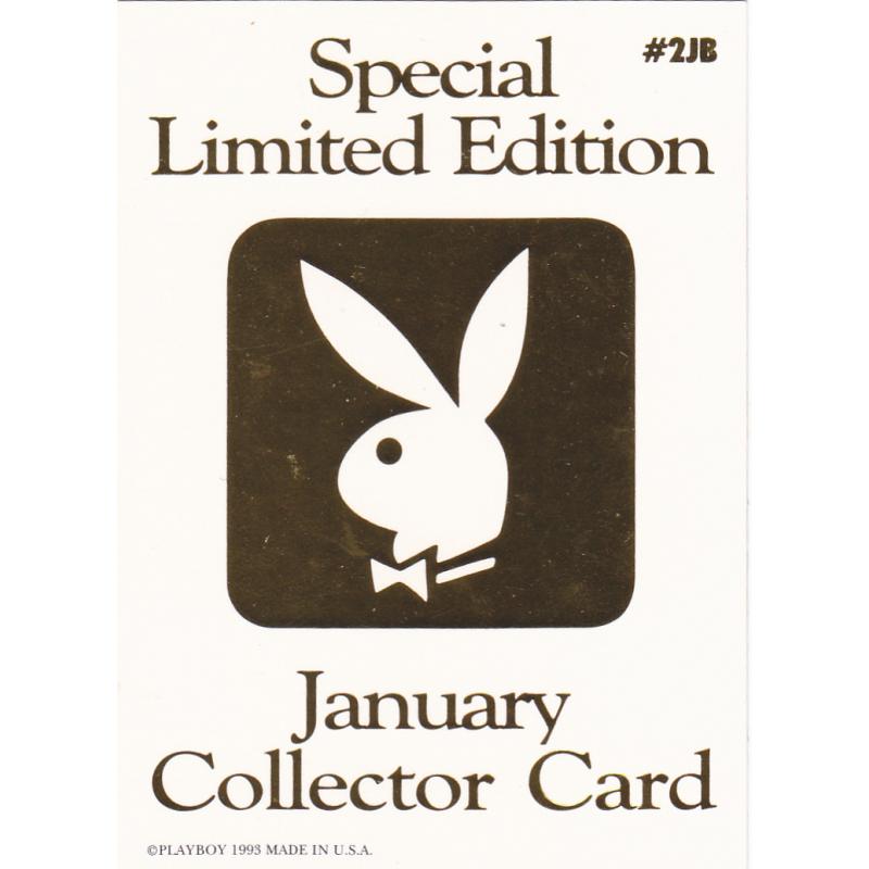 Gig Gangel #2JB Playboy Centerfold 1993 Adult Sexy Trading Card