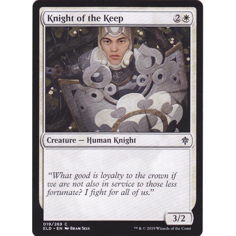 Knight of the Keep (Creature) - Eldraine - Magic the Gathering Trading Card
