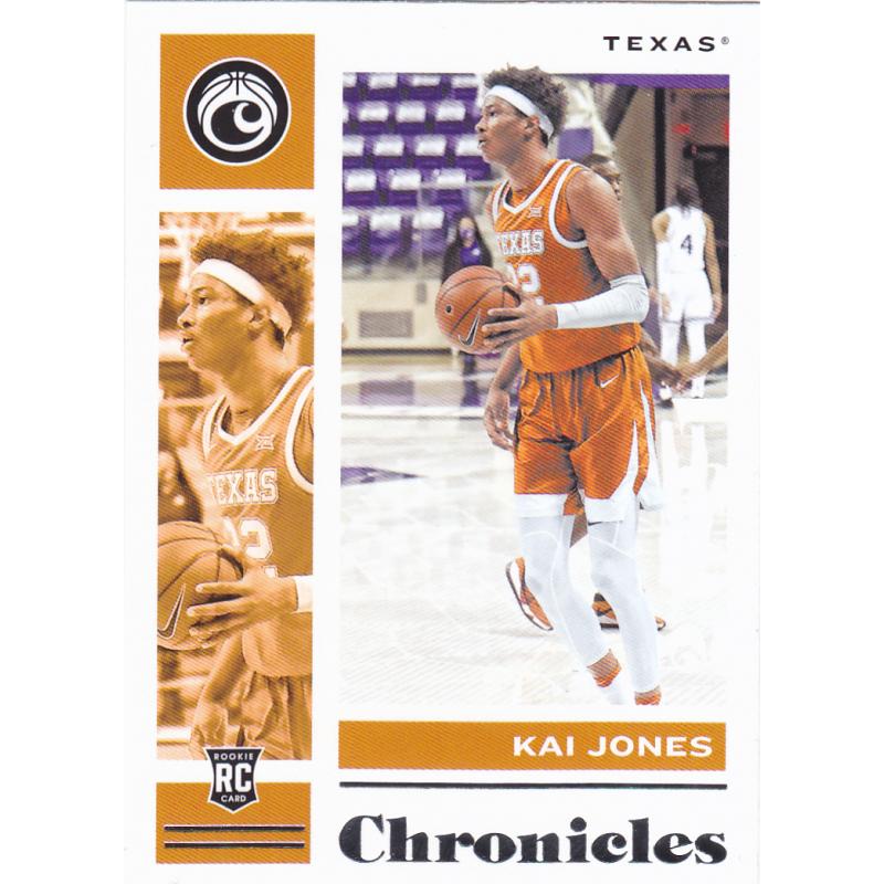 Kai Jones #12 - Knicks 2021 Panini Rookie Basketball Trading Card