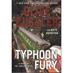 Typhoon Fury (Oregon Files) by Clive Cussler 2017 Hard Cover Book - Very Good