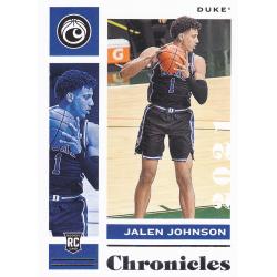 Jalen Johnson #13 - Blue Devils 2021 Panini Rookie Basketball Trading Card