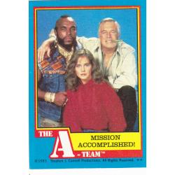 Mission Accomplished! #65 - A-Team 1983 Trading Card