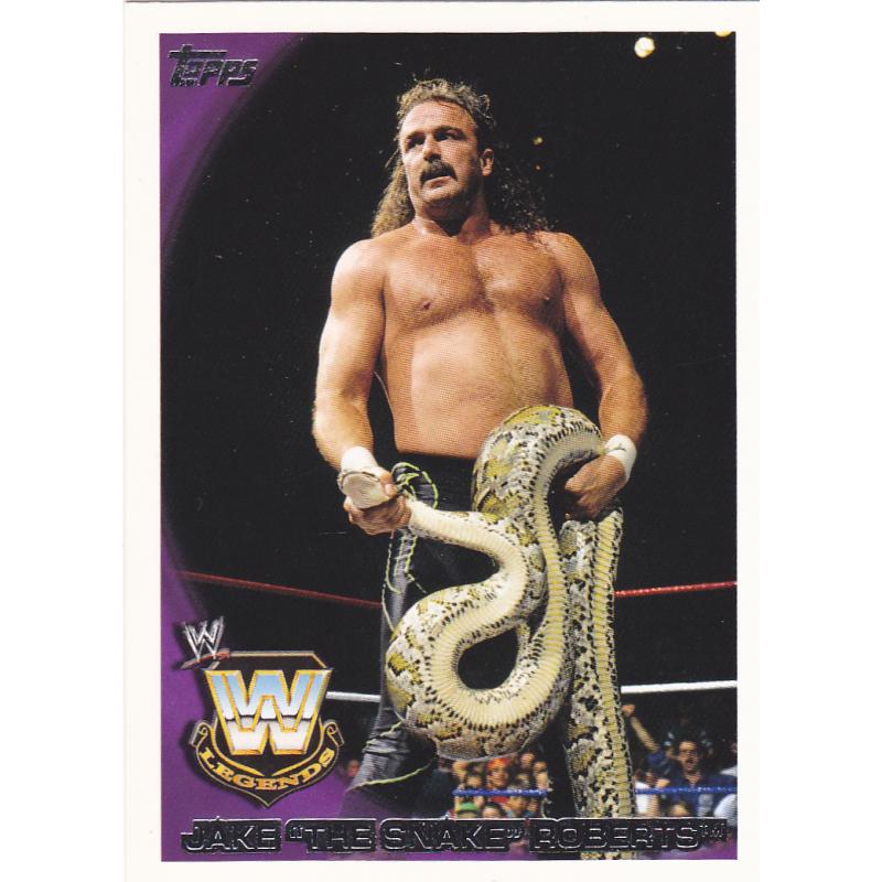 Jake "snake" Roberts #94 - WWE 2010 Topps Wrestling Trading Card