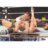 CM Punk #TT26-3 - WWE 2013 Topps Wrestling Trading Card