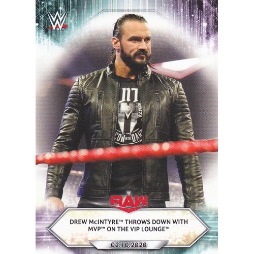 Drew McIntyre #16 - WWE Topps 2021 Wrestling Trading Card