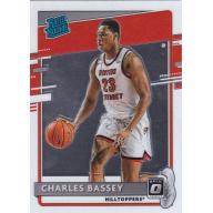 Charles Bassey #223 - 76ers 2021 Panini Holo Prizm RC Basketball Trading Card
