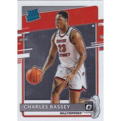 Charles Bassey #223 - 76ers 2021 Panini Holo Prizm RC Basketball Trading Card