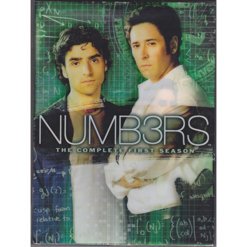 Numb3rs - Complete 1st Season 2006 DVD 4-Disc Set - Very Good