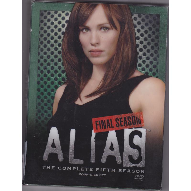 Alias - Complete 5th Season 2006 DVD 4-Disc Set - Very Good