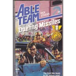 Dueling Missiles (Able Team) by Dick Stivers 1990 Paperback Book - Very Good