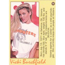 Vicki Burchfield #56 - Hooters 1994 Sexy Trading Card