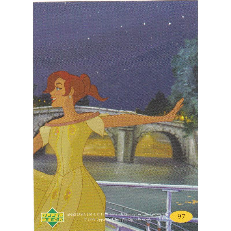 Card #97 - Disney Anastasia 1998 Trading Card