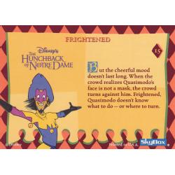 Frightened #15 - Hunchback of Notre Dame 1996 Trading Card