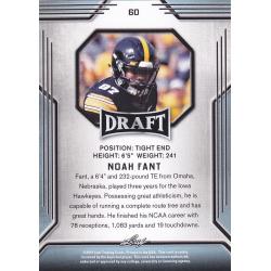 Noah Fant #60 - Broncos 2019 Leaf Rookie Football Trading Card