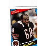Noah Jackson #226 - Bears 1984 Topps Football Trading Card