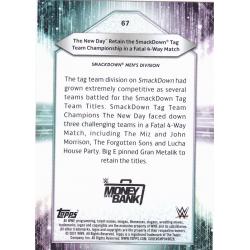 The New Day retain #67 - WWE Topps 2021 Wrestling Trading Card