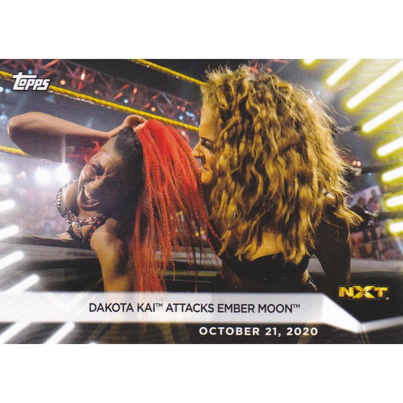 Dakota Kai #84 - WWE Topps 2021 Wrestling Trading Card