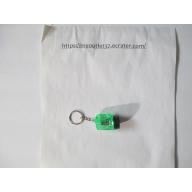 Green Flashlight - Fun Size Mini Key Chain - Brand New