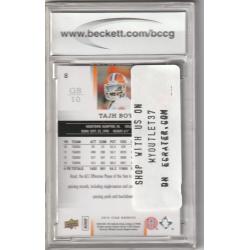 Tajh Boyd #8 - Graded Rookie - BCCG 10 MINT - 2014 UD Football Card