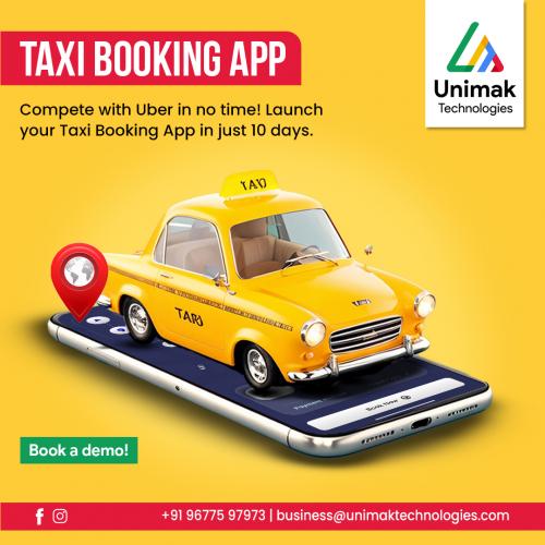 Uber Clone App Solution for On-Demand Taxi Businesses - Unimak Technologies