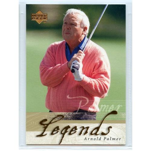 NRMT-2002 UPPER DECK PGA GOLF #51 ARNOLD PALMER-LEGENDS-HOF-TRADING CARD