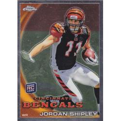 Jordan Shipley #C208 - Bengals 2010 Topps Chrome Rookie Football Trading Card