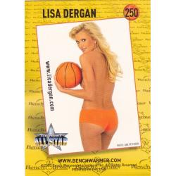 Lisa Dergan #250 - Bench Warmers 2003 Sexy Trading Card
