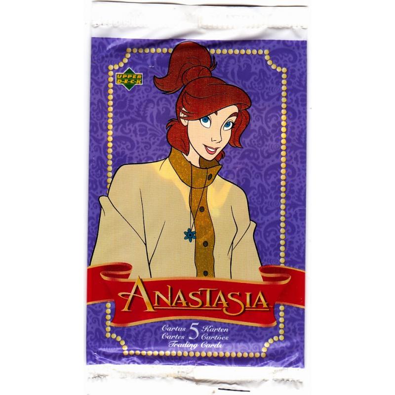 Anastasia - Upper Deck Trading Card Pack Factory Sealed !!!