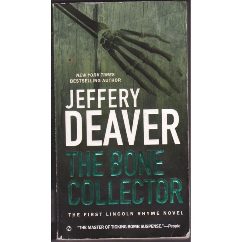 The Bone Collector by Jeffery Deaver 2014 Paperback Book - Very Good
