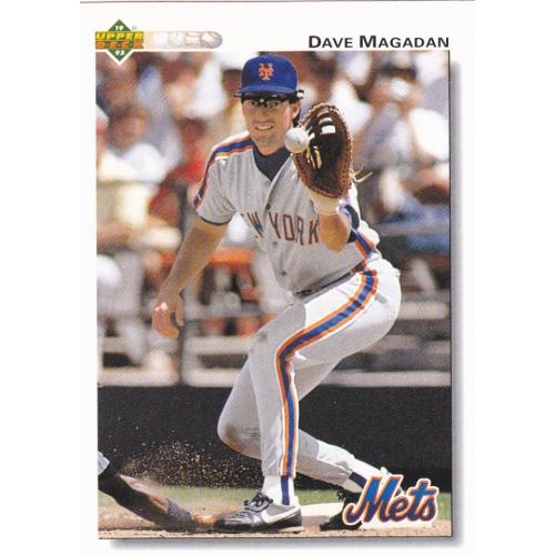 Dave Magadan #112 - Mets Upper Deck 1991 Baseball Trading Card