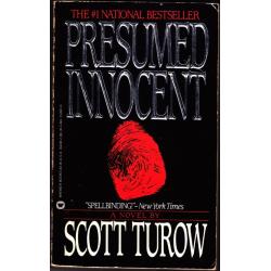 Presumed Innocent by Scott Turow 1988 Paperback Book - Good